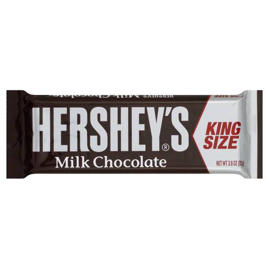 Order Hersheys Milk Chocolate Bar King Size (2.6 oz) food online from Rite Aid store, Eugene on bringmethat.com
