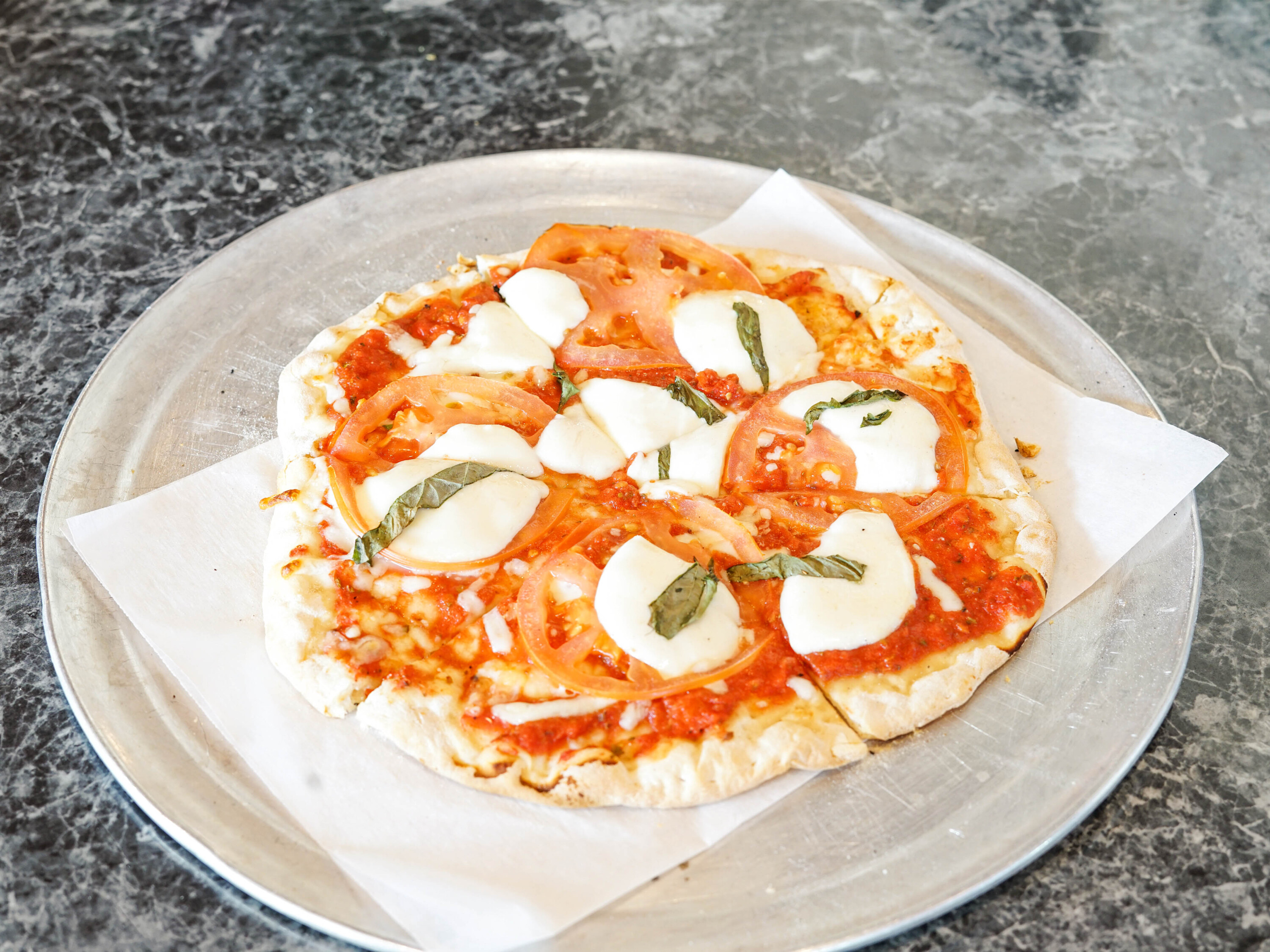 Order Margarita Pizza food online from The Ridley House store, Holmes on bringmethat.com