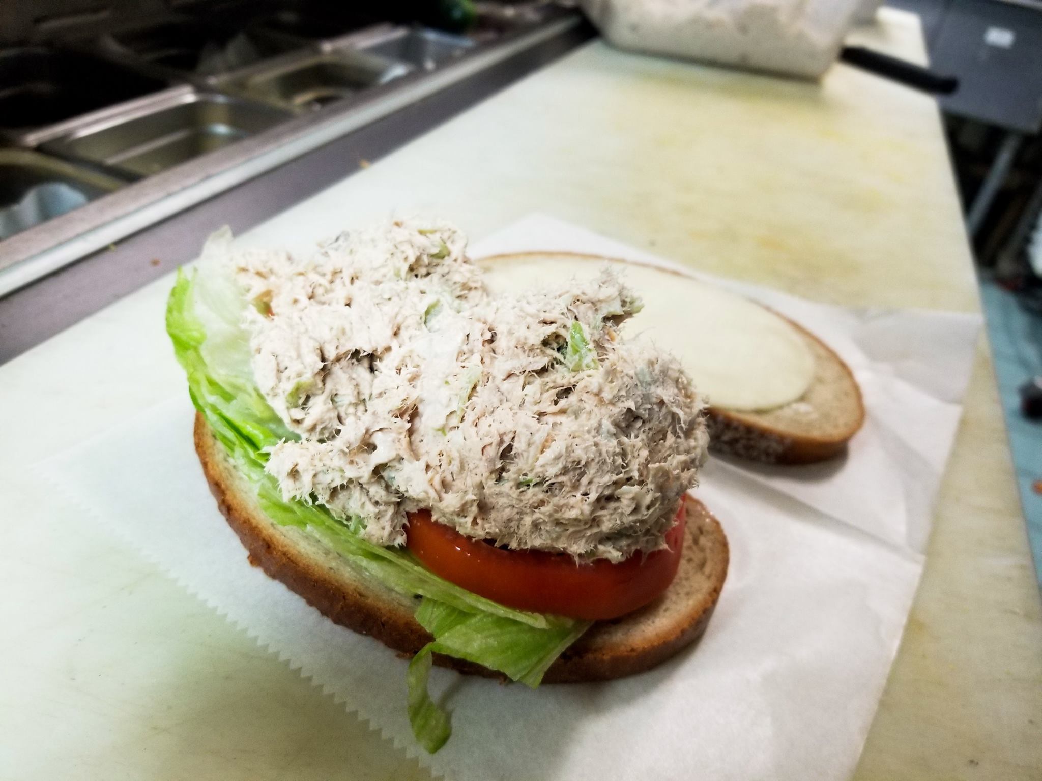 Order Egg Salad Sandwich food online from Bobs Pizza and Chicken store, Upper Darby on bringmethat.com