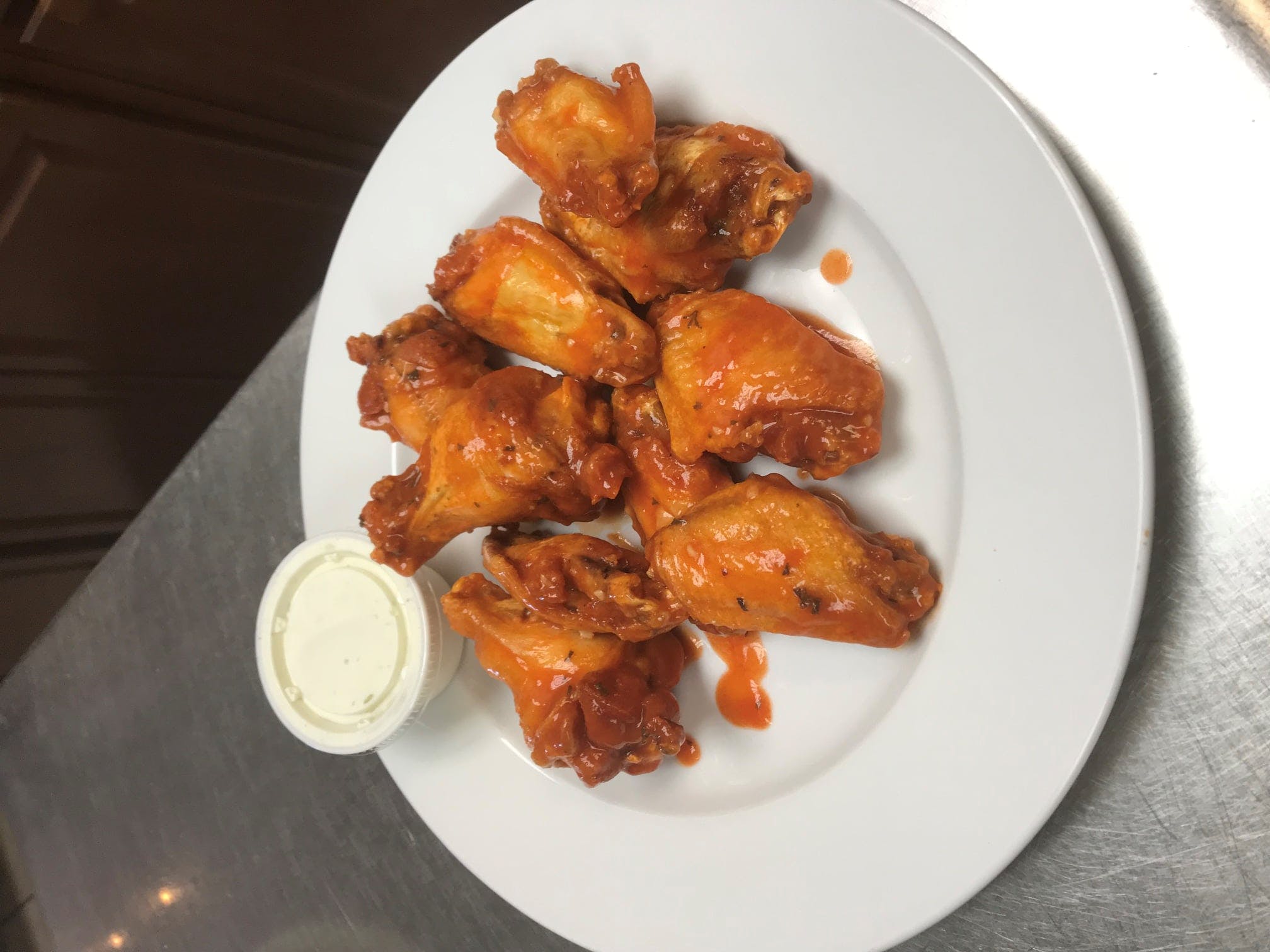 Order Wings - 5 Pieces food online from Zeno Italian Grill store, Pembroke on bringmethat.com