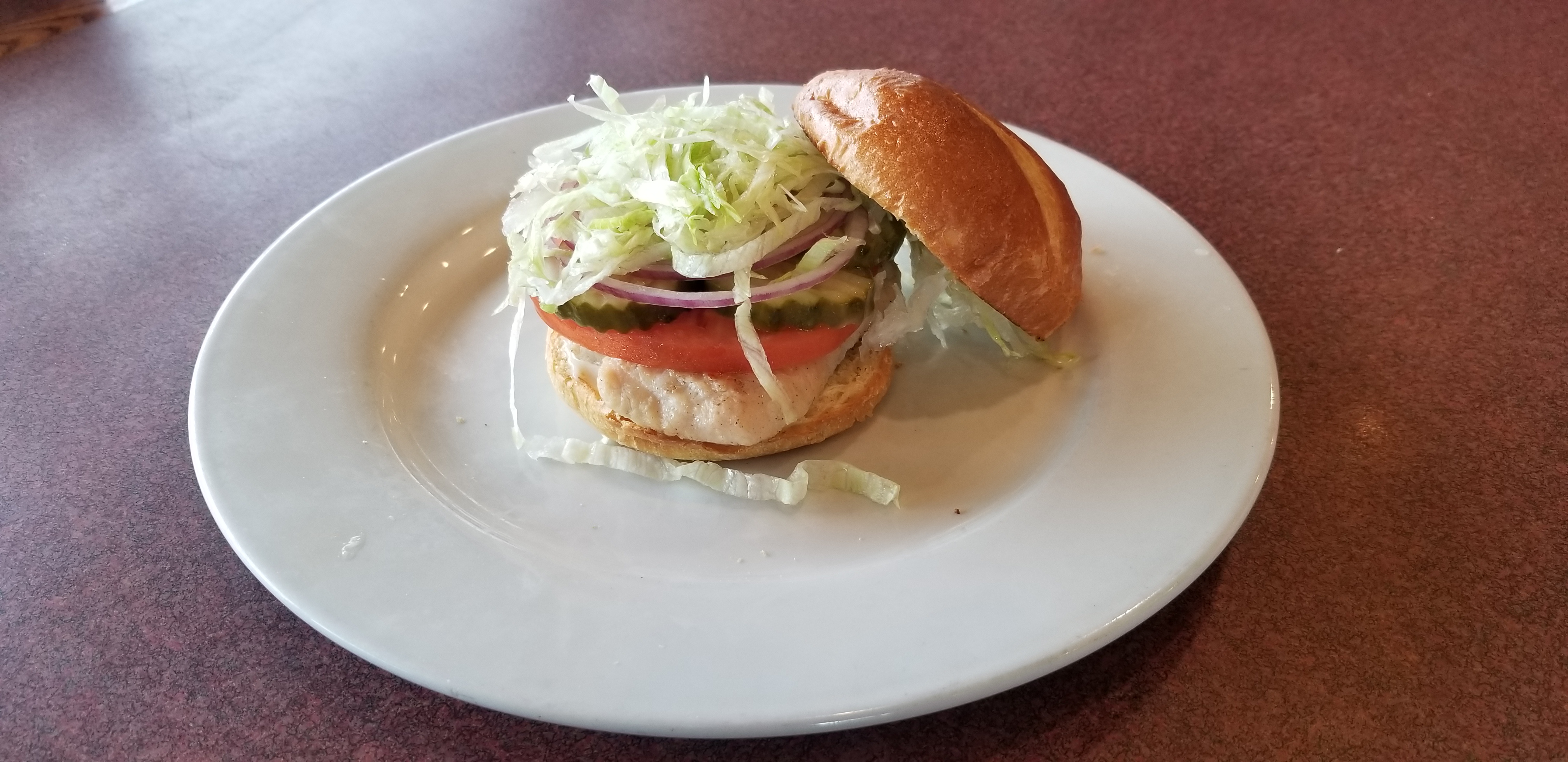 Order Grilled Chicken Sandwich food online from Boss Burger store, Buffalo Grove on bringmethat.com