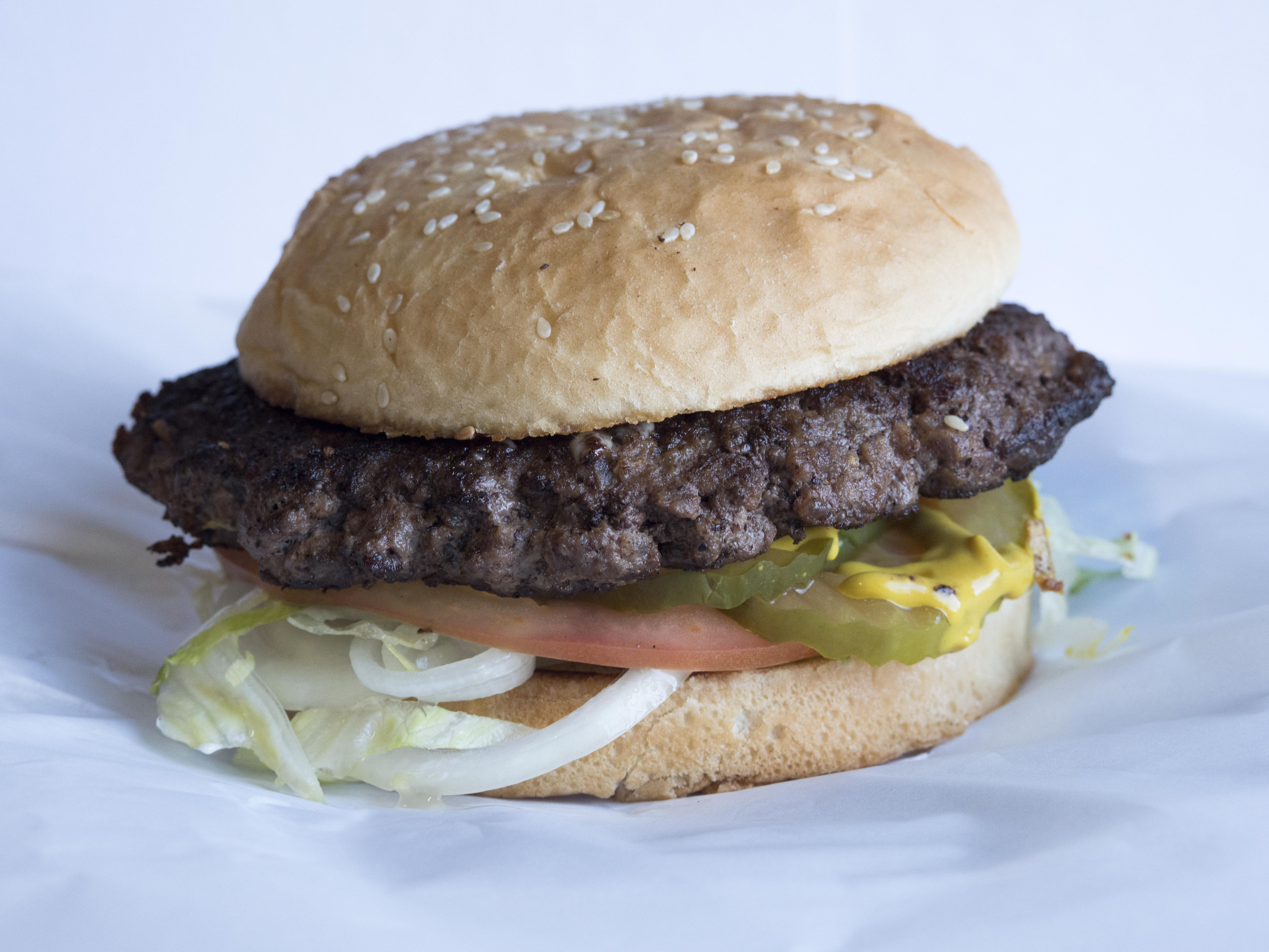 Order 1 lb. King Burger food online from Master Burger store, Los Angeles on bringmethat.com