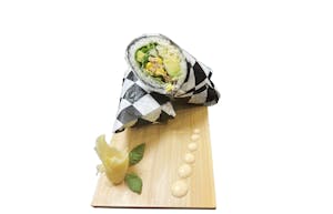 Order Vegetable Combo Burrito food online from Ninja Cafe store, High Point on bringmethat.com
