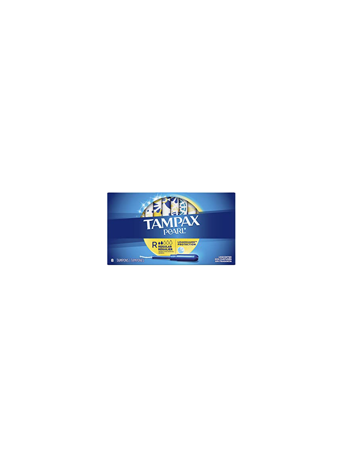 Order Tampax Pearl Plastic 8 count food online from Chevron Extramile store, Cameron Park on bringmethat.com