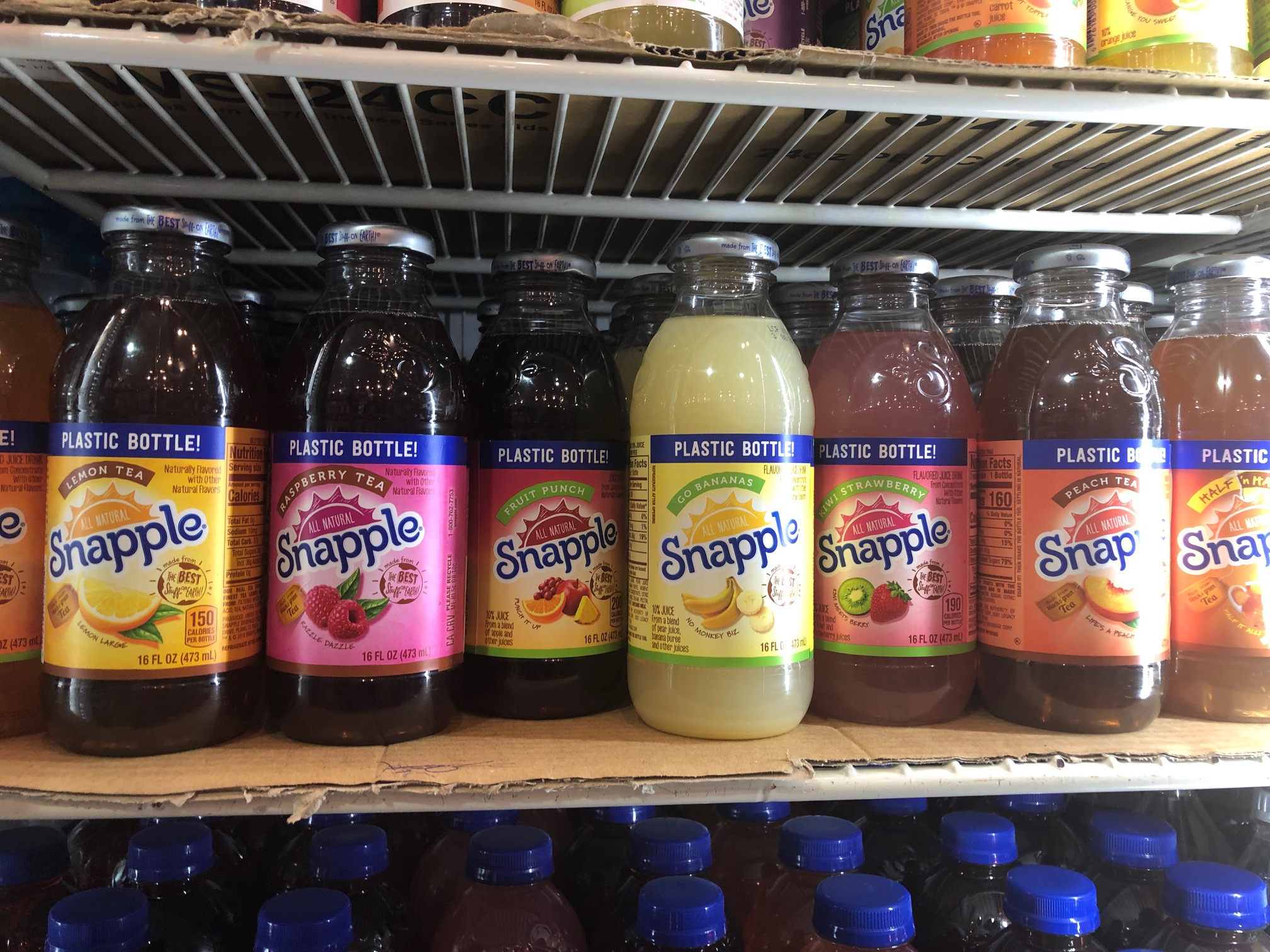 Order 16 oz. Snapple food online from 5 brothers gourmet deli store, New York on bringmethat.com