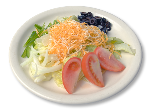 Order Veggie and Cheese Salad food online from Pizza for U store, Channahon on bringmethat.com