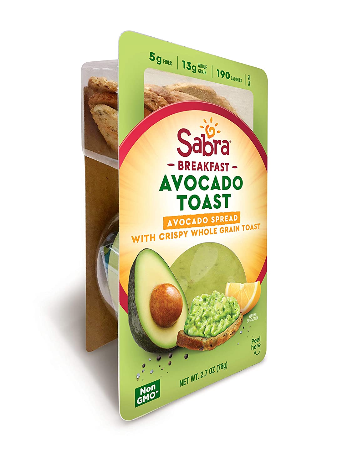 Order Sabra Breakfast - Avocado Toast  food online from Atlantis Fresh Market #30 store, Bronx on bringmethat.com