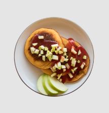 Order SWEET POTATO PANCAKES food online from Utopia Food & Fitness store, Southlake on bringmethat.com