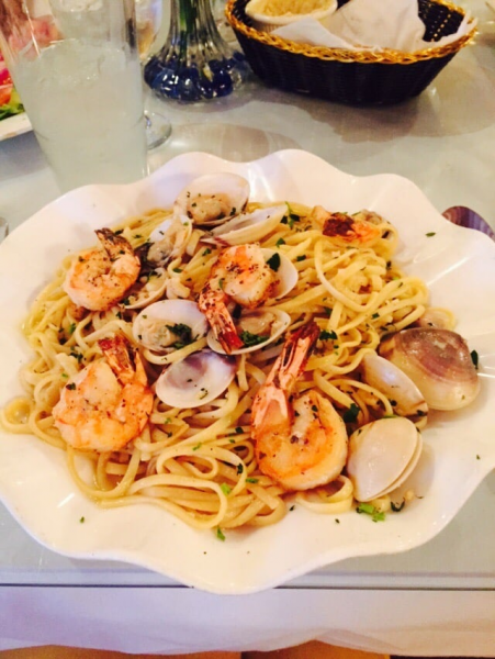 Order Pasta with Clam Sauce food online from Athena mediterranean cuisine store, Brooklyn on bringmethat.com