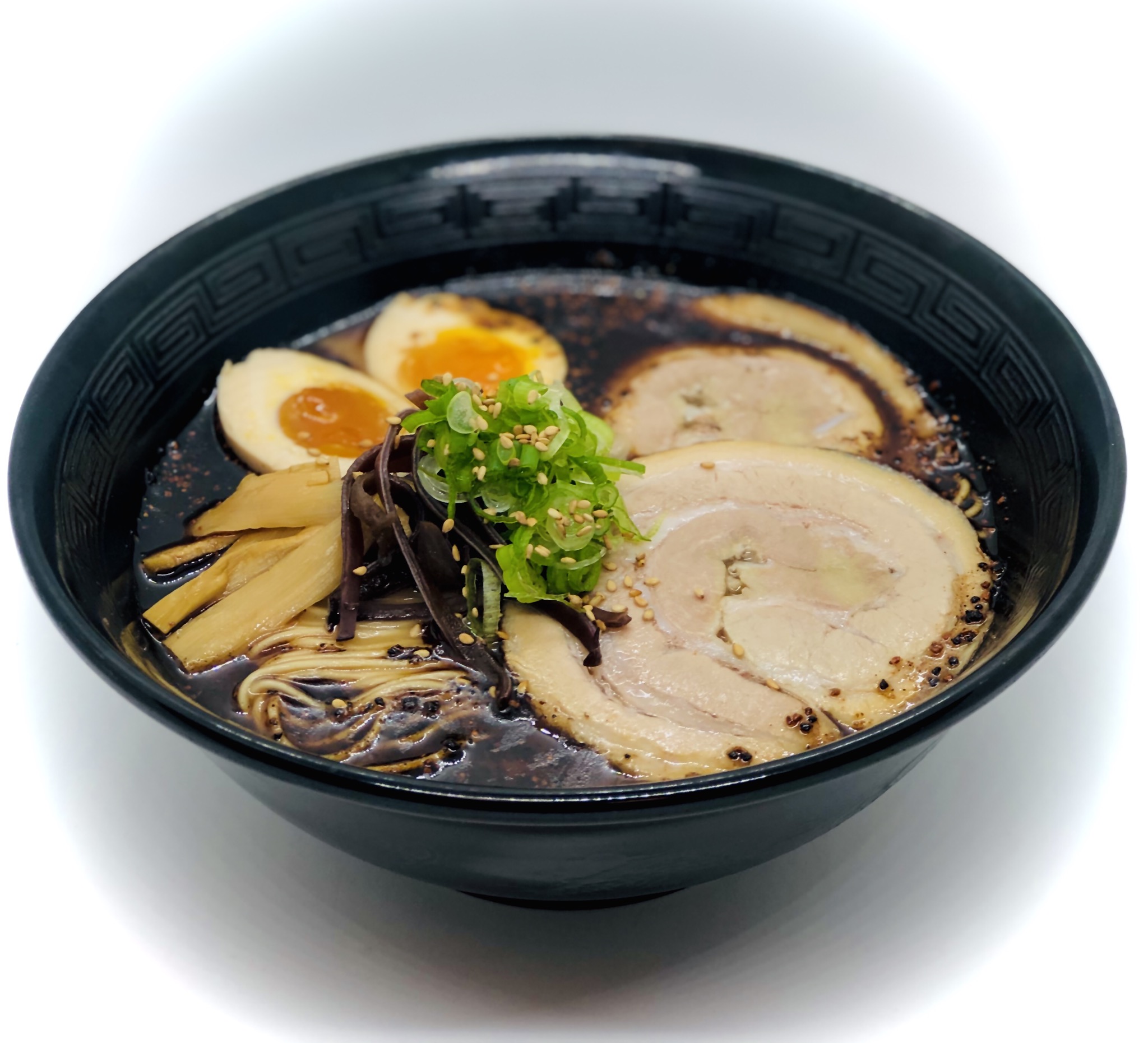 Order Black Tonkotsu Ramen food online from Fukuoka Hakata Ramen store, Chino Hills on bringmethat.com