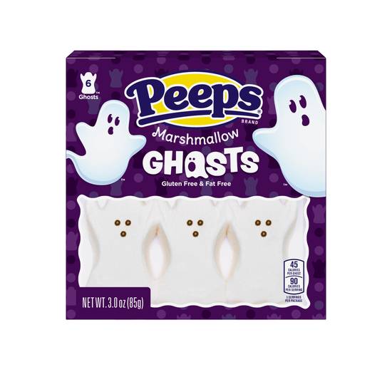 Order PEEPS Halloween Marshmallow Ghosts - 3 oz food online from Rite Aid store, El Segundo on bringmethat.com