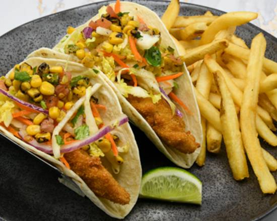 Order Crispy Fish Tacos food online from McCormick & Schmick's store, Indianapolis on bringmethat.com