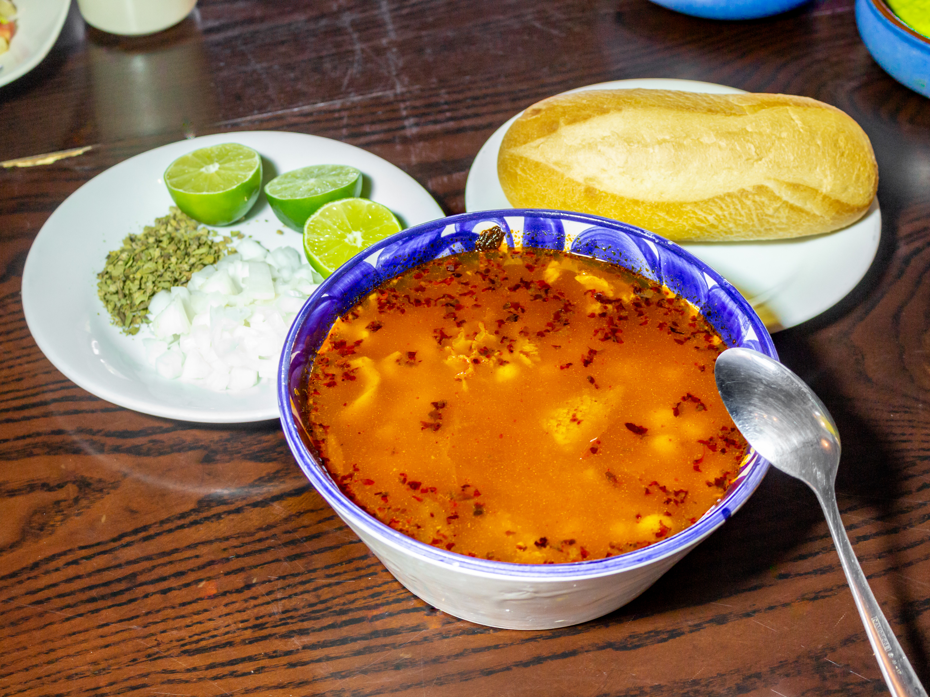 Order Menudo food online from Mojitos Mexican Bar & Grill store, Odessa on bringmethat.com