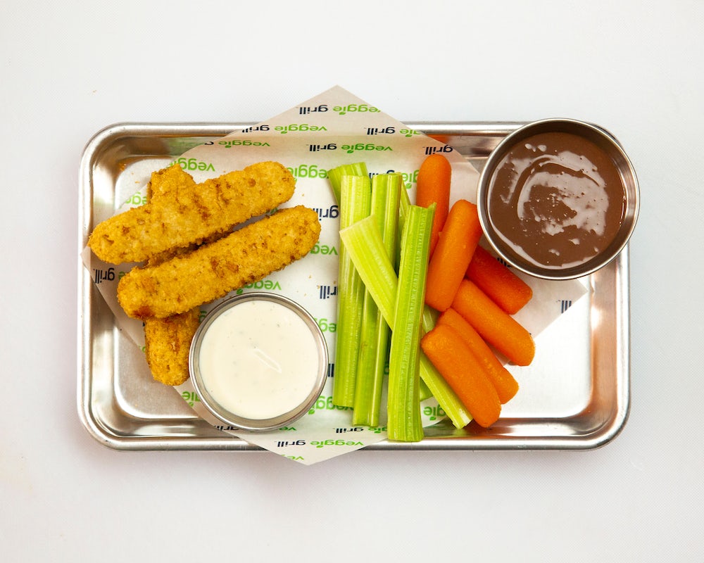 Order Kids' Crispy Chick'n food online from The Veggie Grill store, Seattle on bringmethat.com