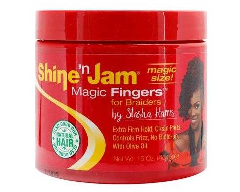 Order Shine 'n Jam Magic Fingers for Braiders 16 oz food online from iDa Beauty Supply Store store, Middletown on bringmethat.com