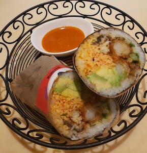 Order Dragon Burrito food online from Kanbu Sushi Downtown store, Ann Arbor on bringmethat.com