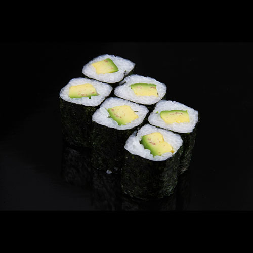 Order 6 Piece Avocado Roll food online from Sakura Japanese Hibachi & Sushi store, Reynoldsburg on bringmethat.com
