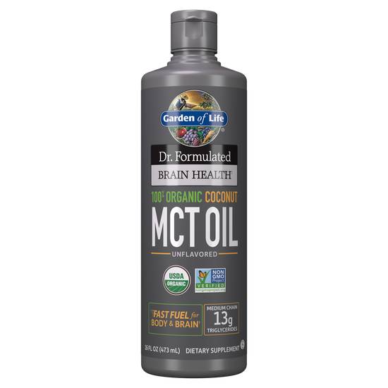 Order Garden of Life MCT Oil Dietary Supplement Unflavored (16 oz) food online from Rite Aid store, Oxford on bringmethat.com