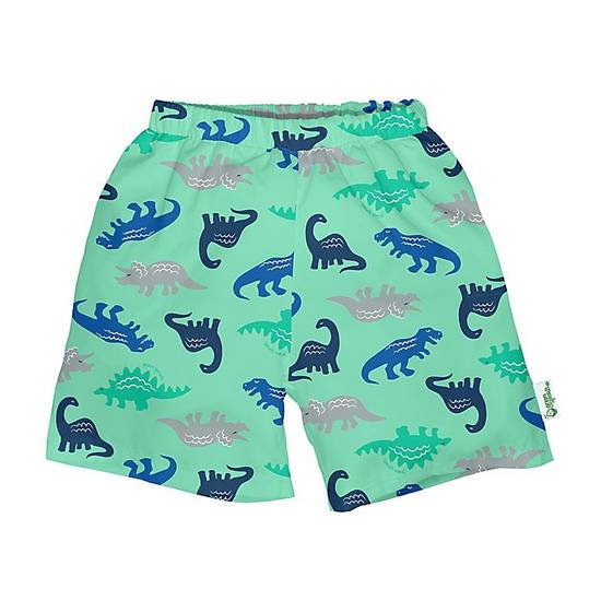 Order i play.® by green sprouts® Size 4T Dino Classic Trunks with Swim Diaper in Seafoam food online from Bed Bath & Beyond store, Westminster on bringmethat.com