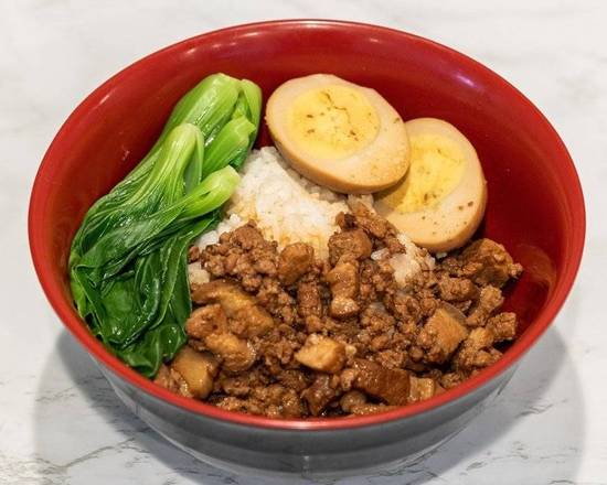Order Braised Pork over rice (滷肉飯) food online from Yilan Bento store, San Francisco on bringmethat.com