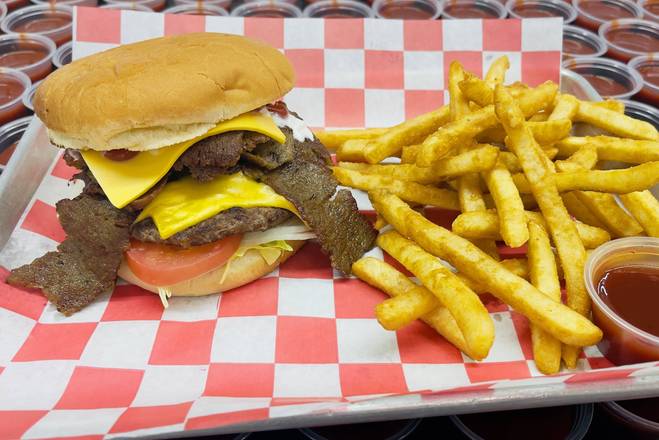 Order Gyro Burger food online from Chick Fish store, Goodlettsville on bringmethat.com