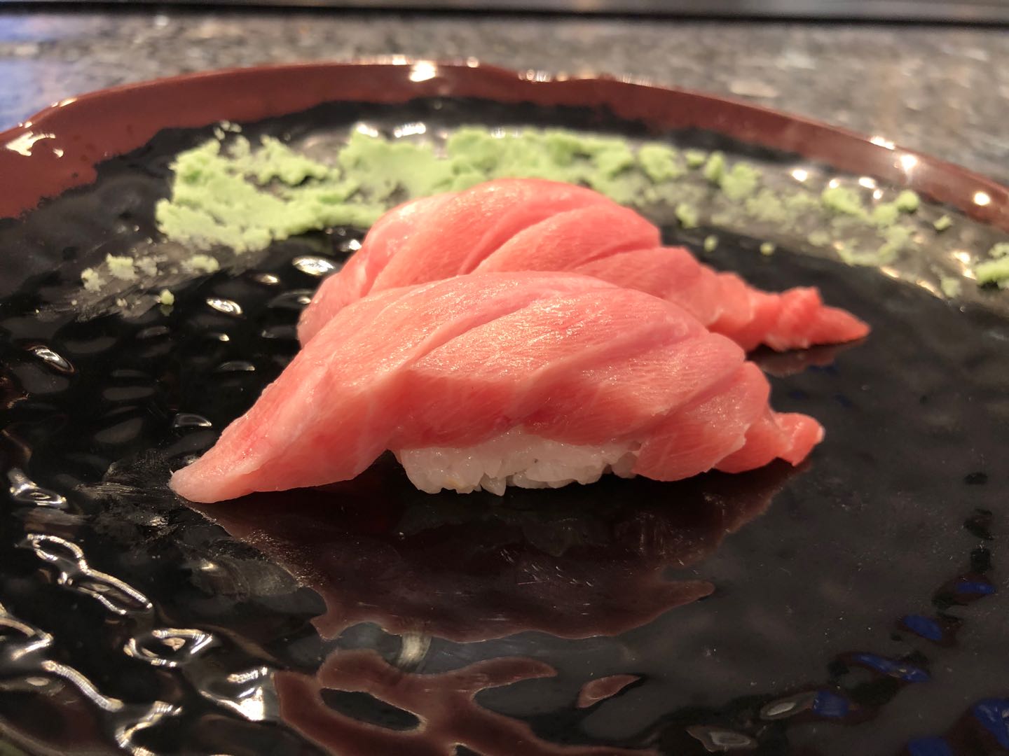 Order （new) Bluefin Toro food online from Bashamichi Sushi store, Millbrae on bringmethat.com