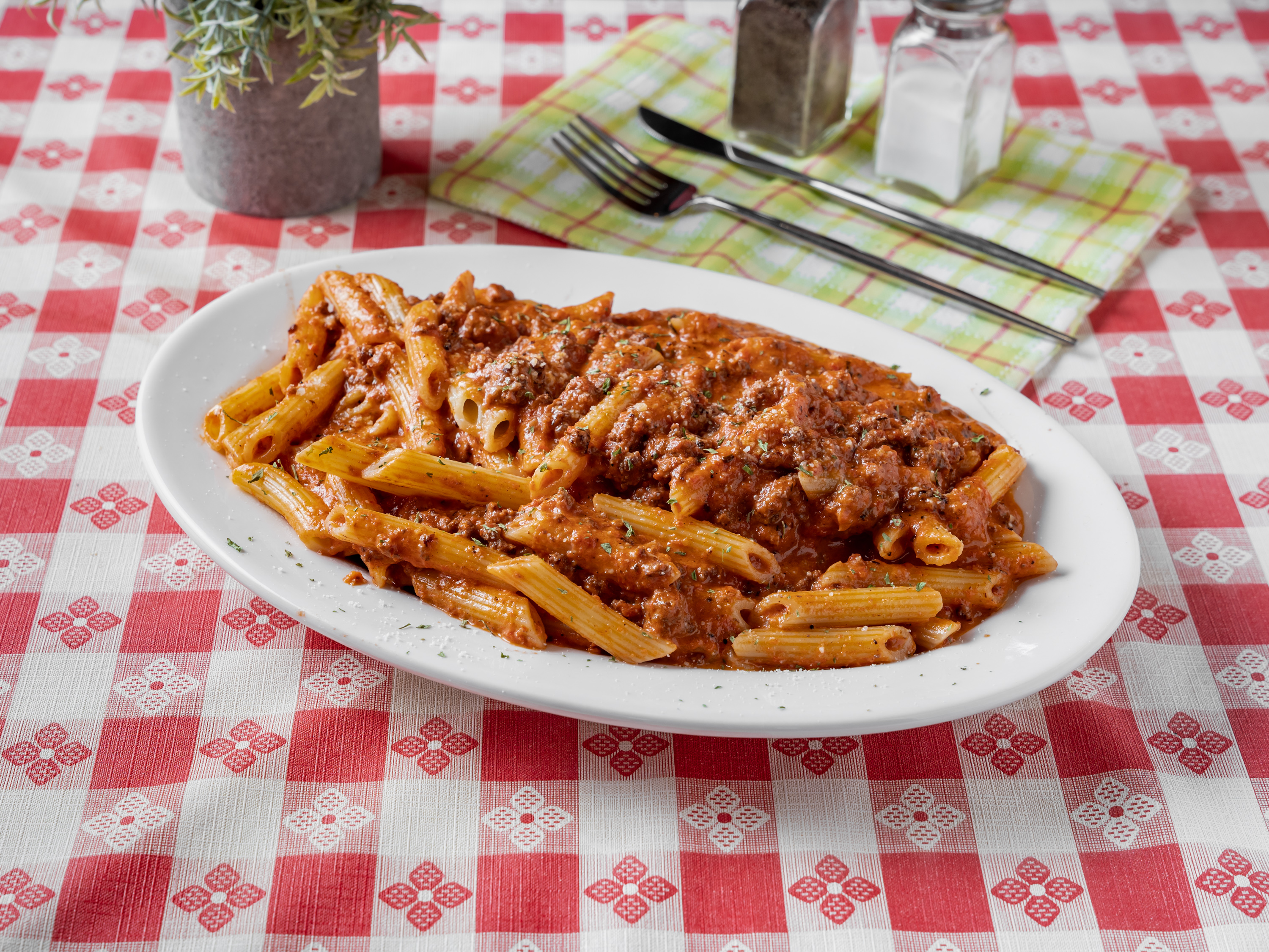 Order Penne Bolognese food online from Pietro store, East Meadow on bringmethat.com