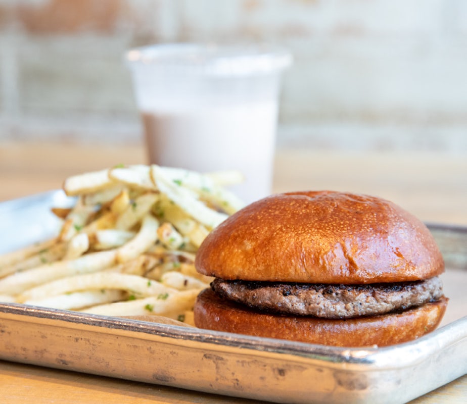 Order Kid's Burger Meal food online from Hopdoddy Burger Bar store, Austin on bringmethat.com