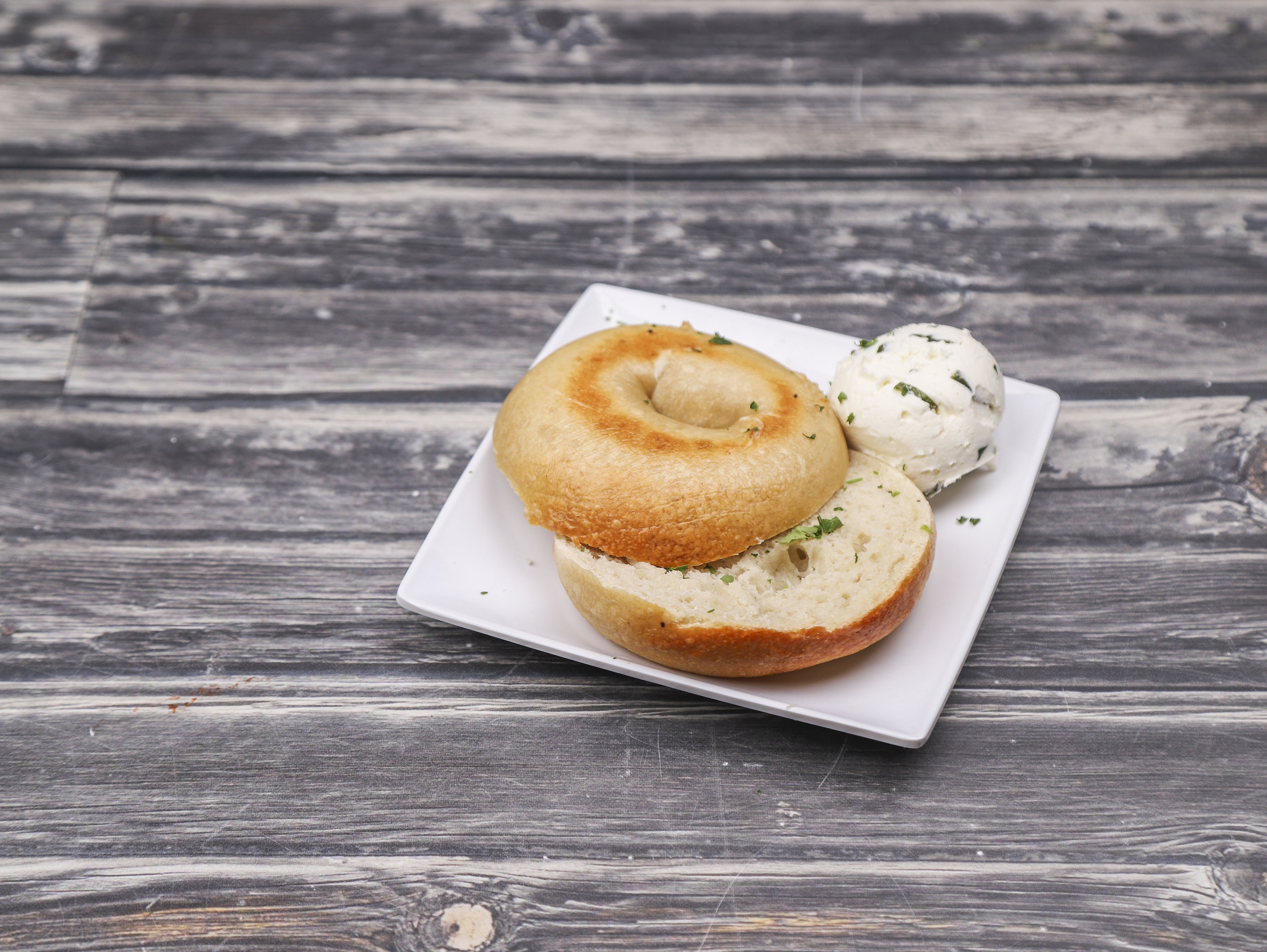 Order Bagel and Cream Cheese food online from Trianon Coffee store, Austin on bringmethat.com