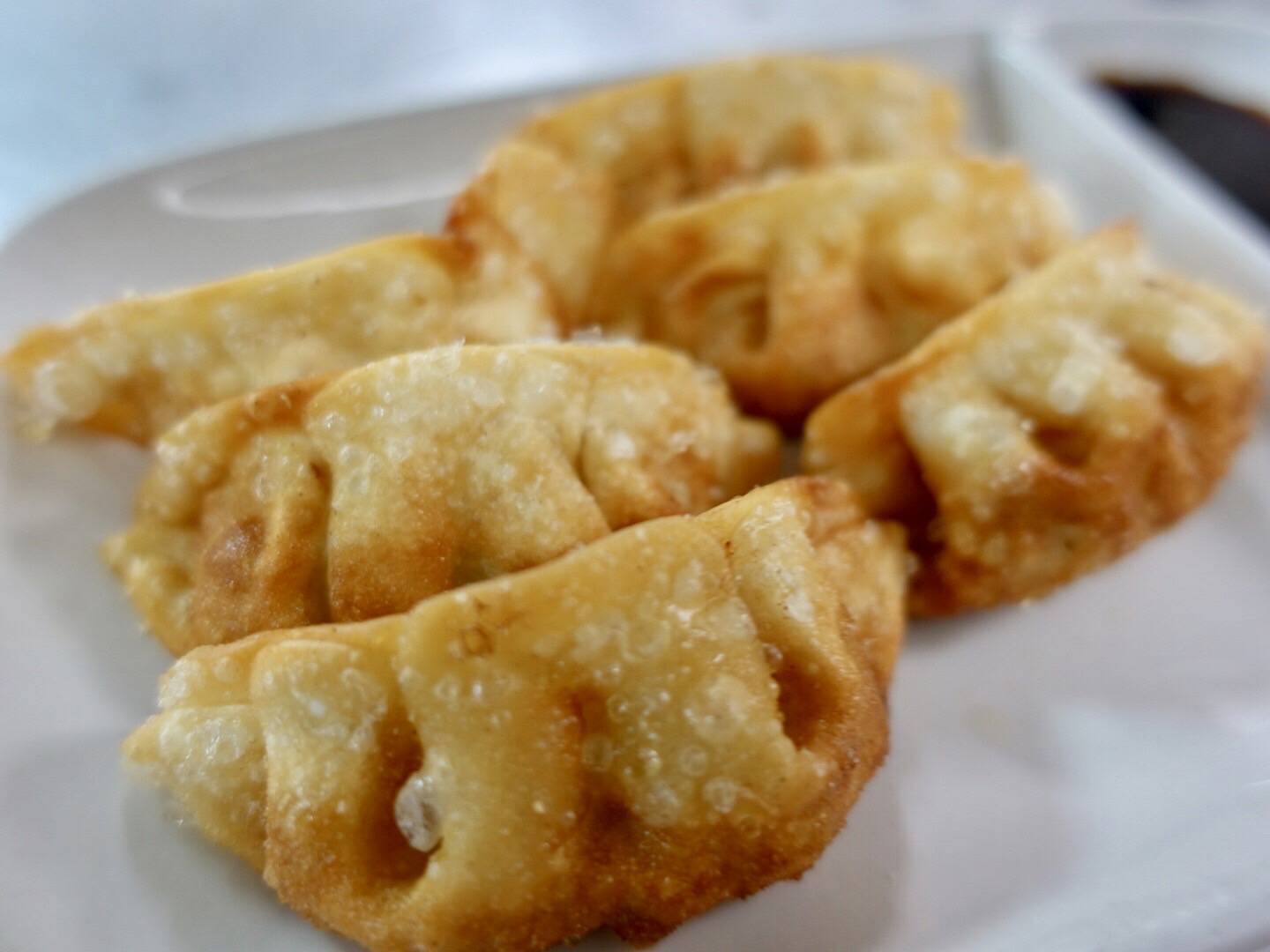 Order Pot Stickers (6)  (Steamed or Fried) food online from Sushi Thai store, Libertyville on bringmethat.com