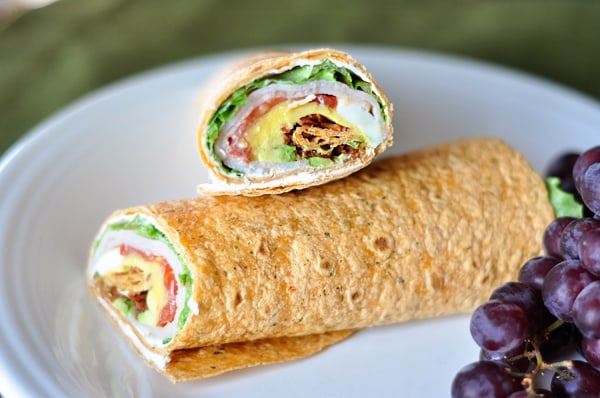Order #11 Smoked Turkey Wrap food online from Don & Millie store, Omaha on bringmethat.com