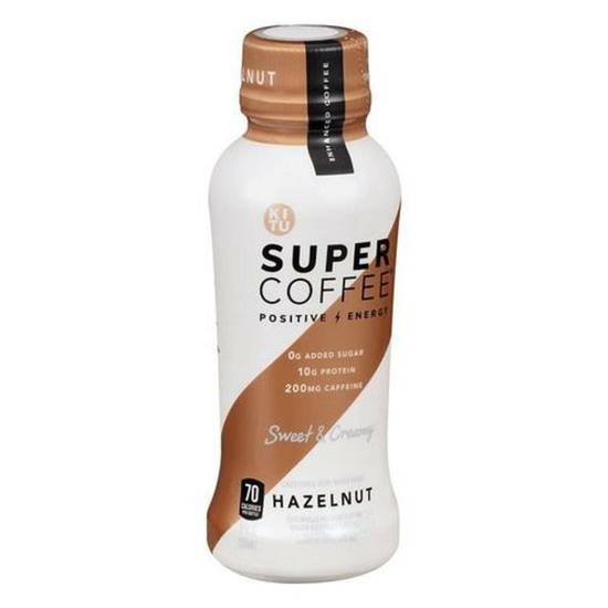 Order Kitu Super Coffee - Hazelnut Latte 12 oz food online from IV Deli Mart store, Goleta on bringmethat.com