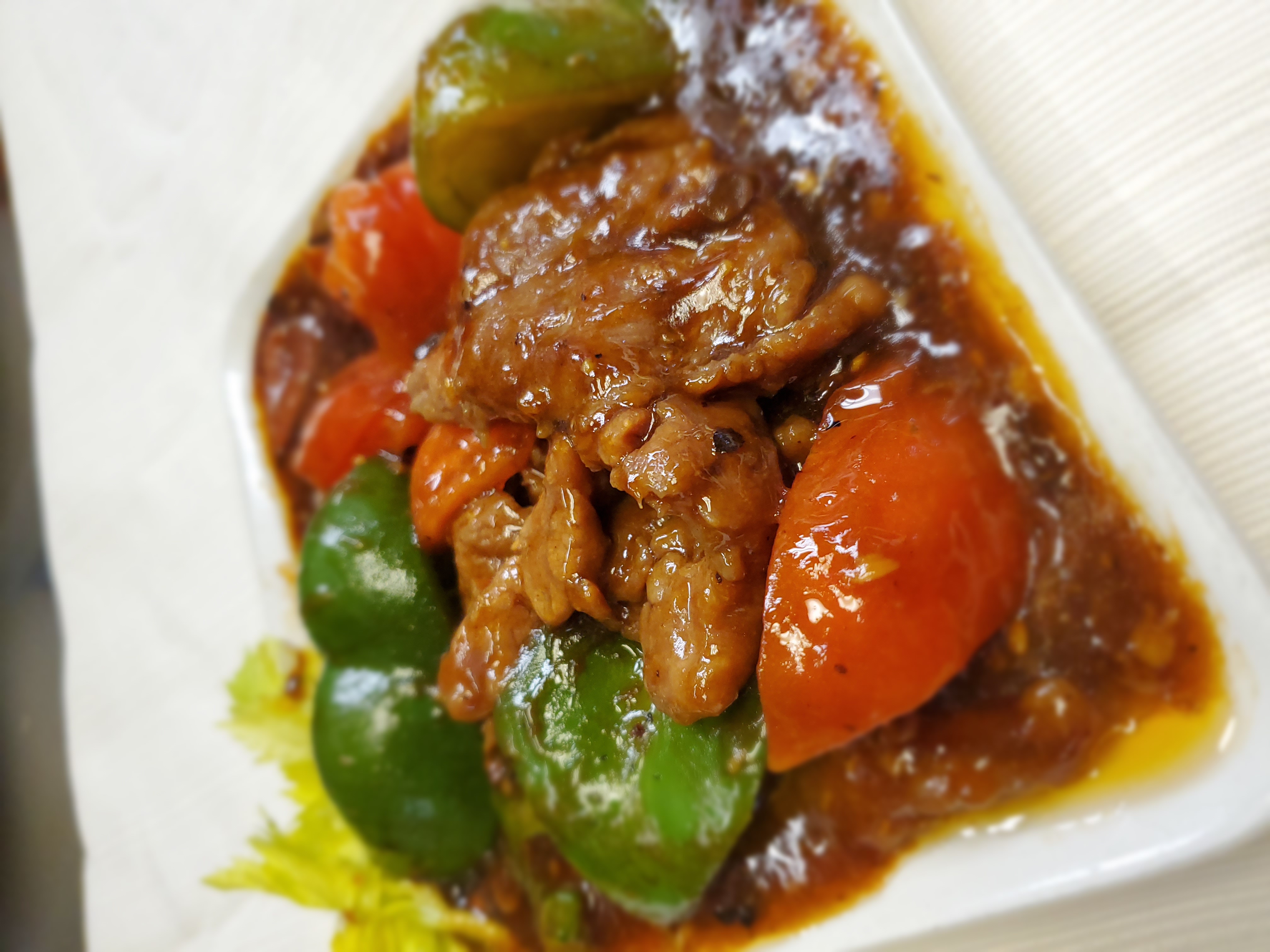 Order Beef with Green Pepper and Tomato food online from Silver Lake - Elgin store, Elgin on bringmethat.com
