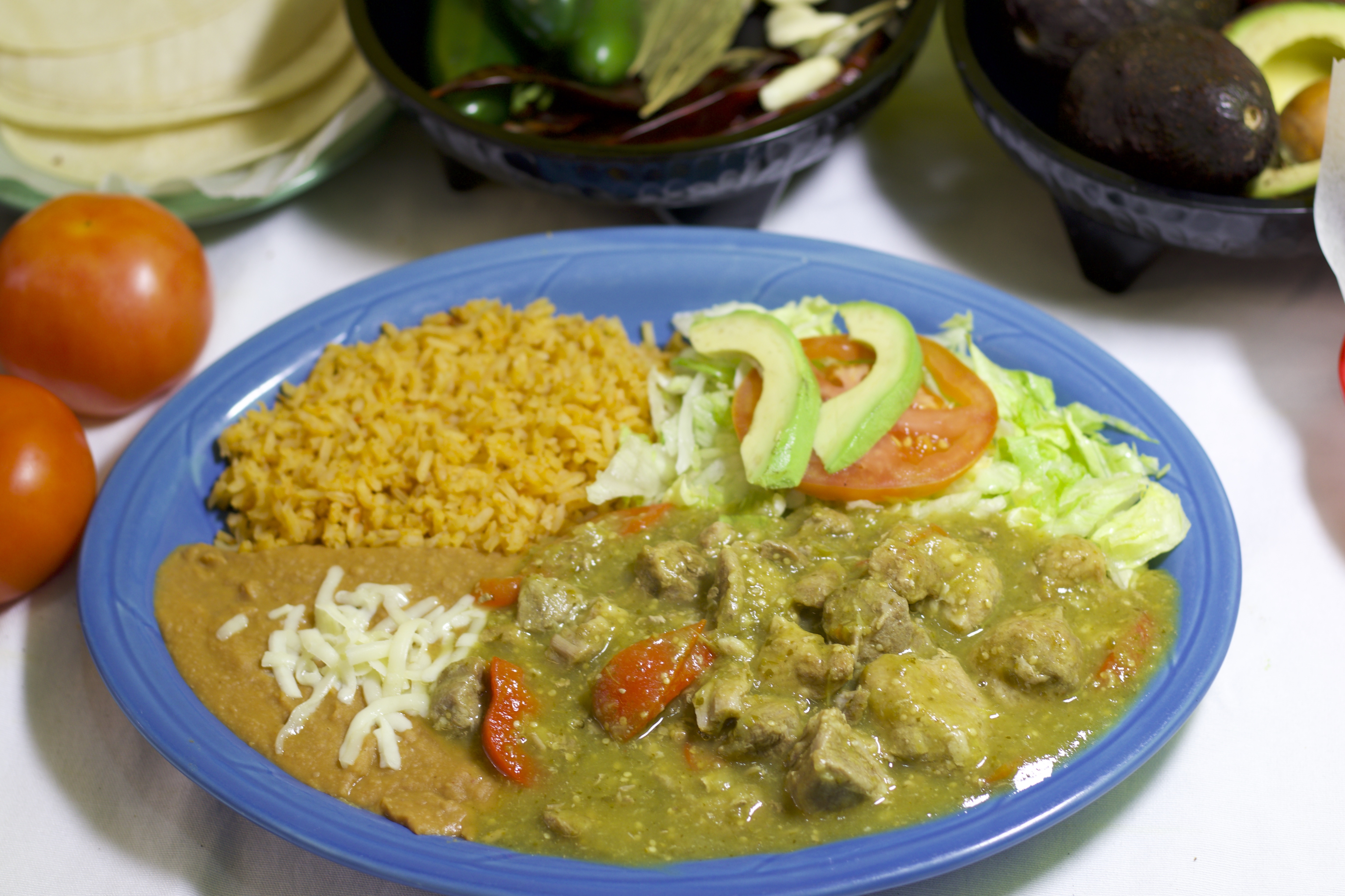 Order Chile Verde Specialty food online from Vallarta Mexican Food store, Lathrop on bringmethat.com