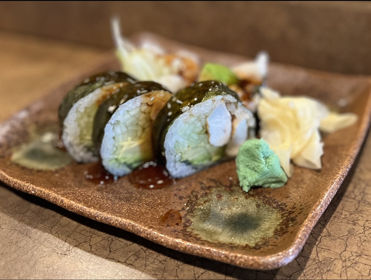 Order Chicken Teriyaki Roll food online from Bluefin Steak House & Sushi store, Howell on bringmethat.com