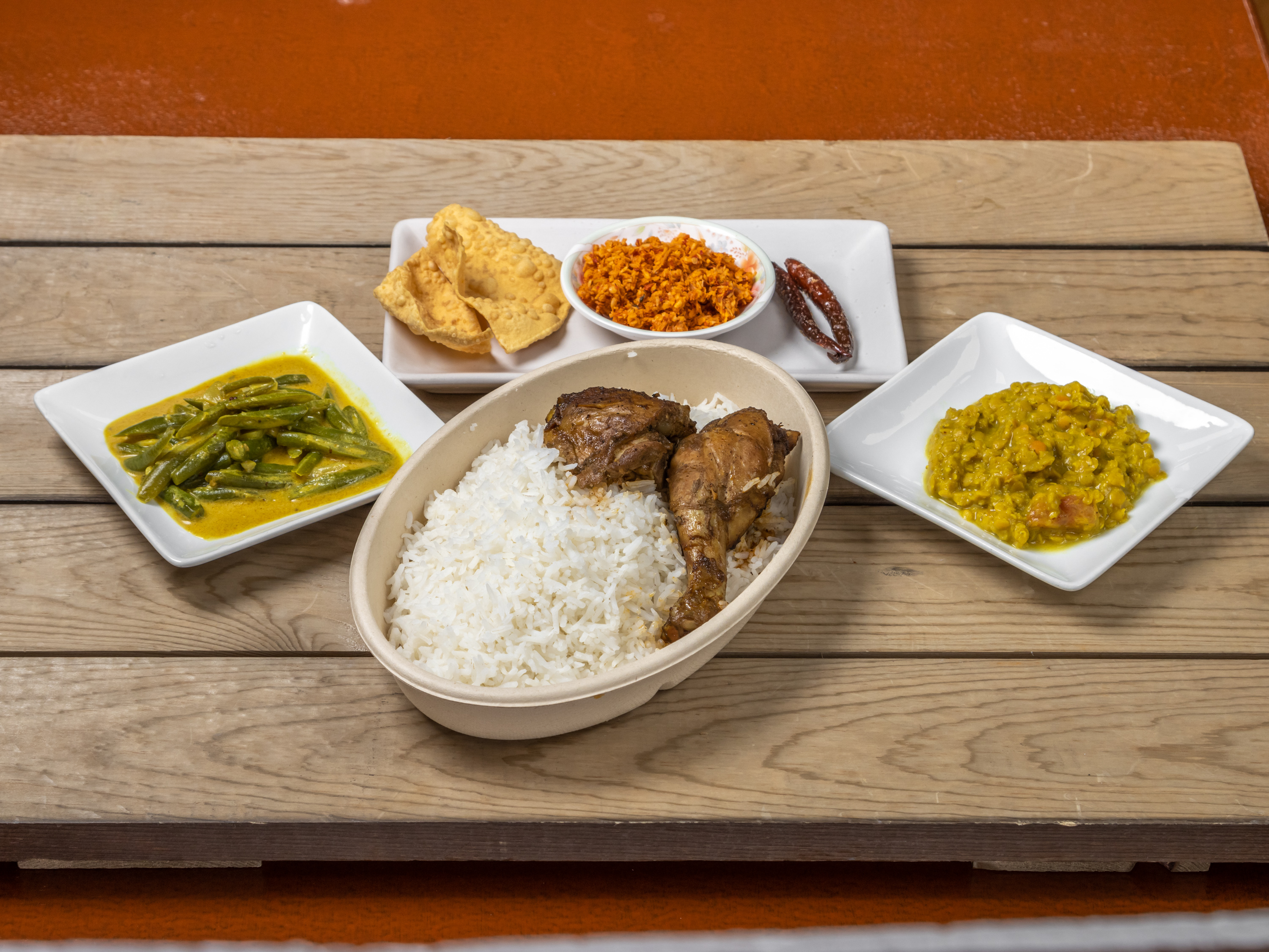 Order Traditional Rice and Curry food online from Spicyzest To Go & Spices store, North Richland Hills on bringmethat.com