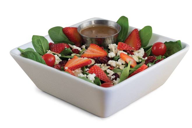 Order Spinach Strawberry Salad food online from Just Love Coffee Cafe store, Sandy Springs on bringmethat.com