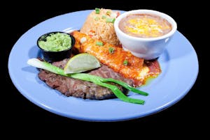 Order Tampiqueña Dinner food online from Manuel's Mexican Restaurant & Cantina store, Scottsdale on bringmethat.com