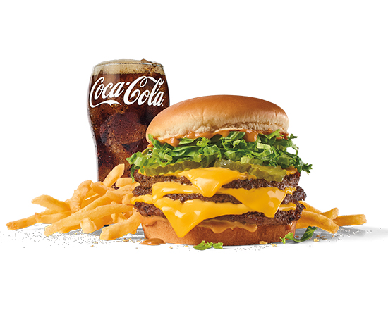 Order Large Triple Bonus Jack Combo food online from Jack In The Box store, Paramount on bringmethat.com