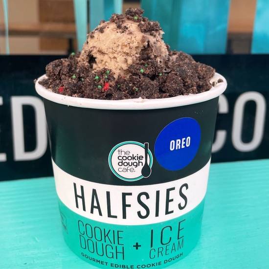 Order Oreo Crumb - Premium Halfsies food online from The Cookie Dough Cafe store, Portland on bringmethat.com