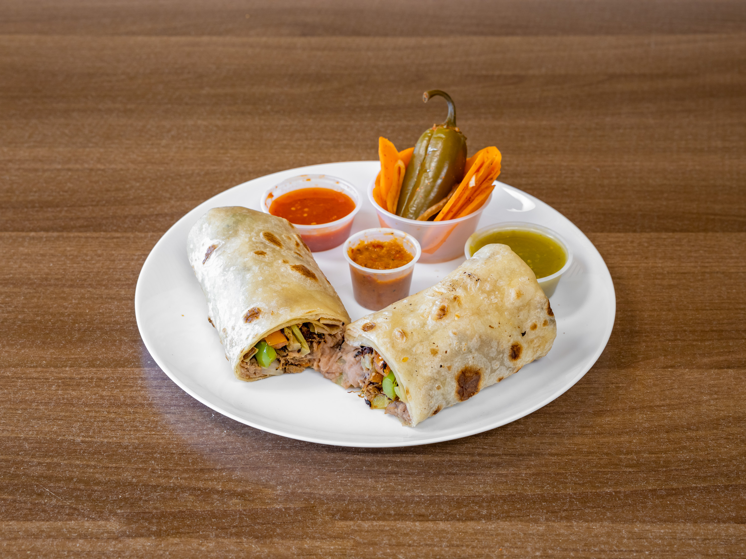 Order Mixed Burrito food online from Albertacos Mexican Food store, Orange on bringmethat.com