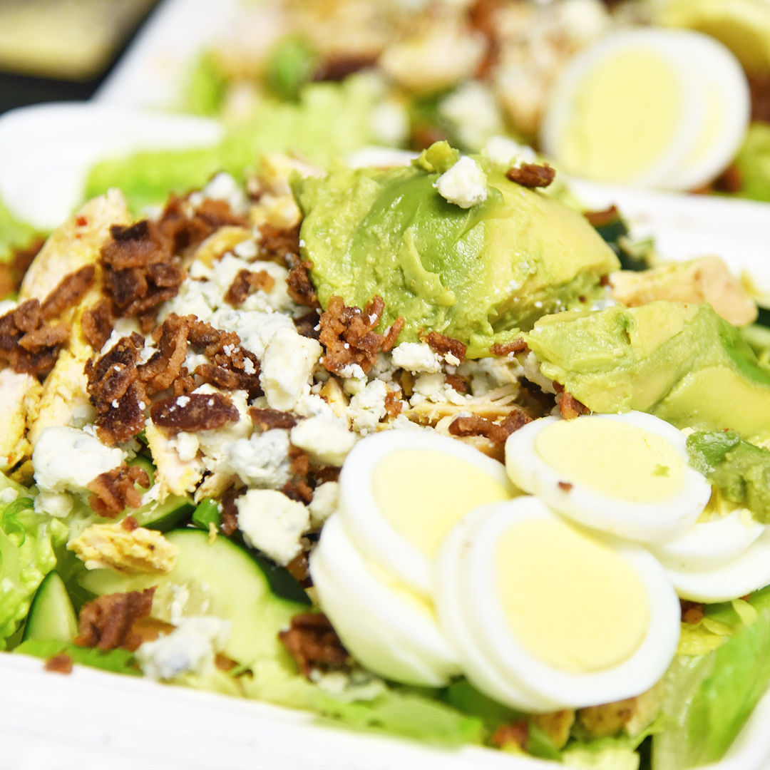 Order Cobb Salad Combo food online from Hazelwoods On The Bay store, San Diego on bringmethat.com