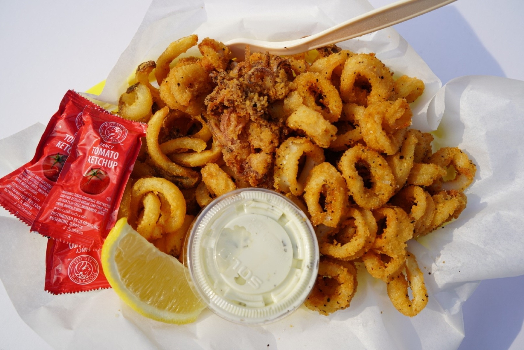 Order Calamari food online from Splash Cafe store, Pismo Beach on bringmethat.com