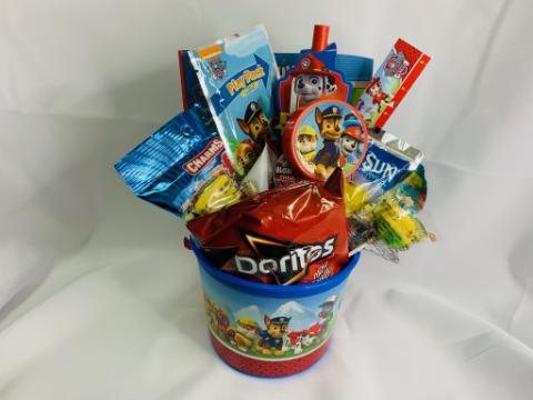 Order Paw Patrol Snack Bucket food online from Sweetheart Gifts store, Morrow on bringmethat.com