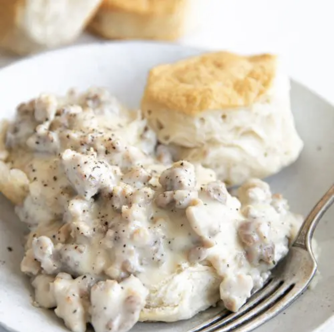 Order Sausage, Gravy and Biscuit Platter food online from Sam Market Deli And Grill store, Edgewater on bringmethat.com