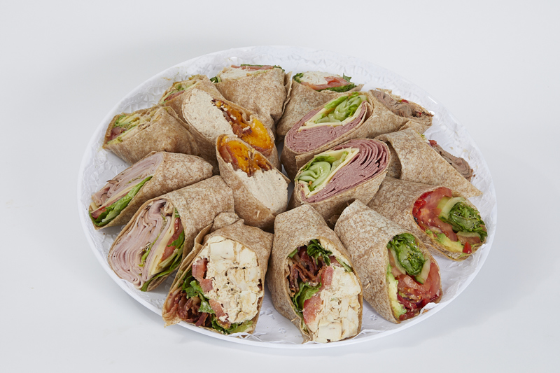 Order The Lunch Wrap Platter food online from Murray's Bagels store, New York on bringmethat.com