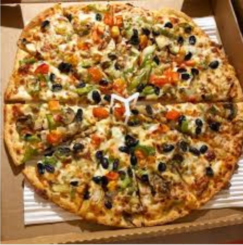 Order Veggie Pizza - Small 10'' food online from Big D Pizza store, Clyde on bringmethat.com