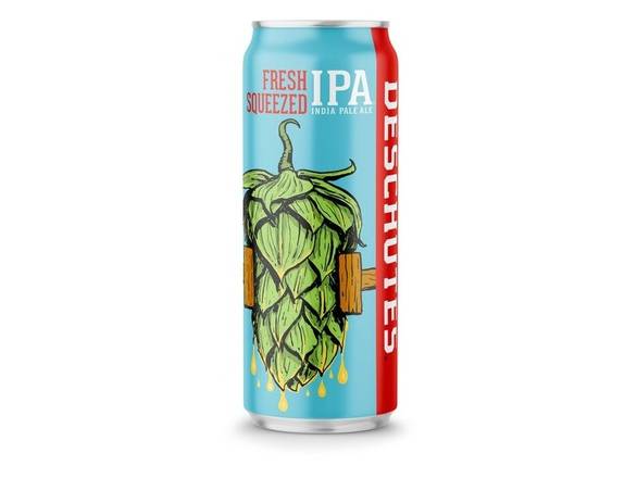 Order Deschutes Fresh Squeezed IPA - 19.2oz Can food online from Michaelis Wine & Spirits store, San Francisco on bringmethat.com