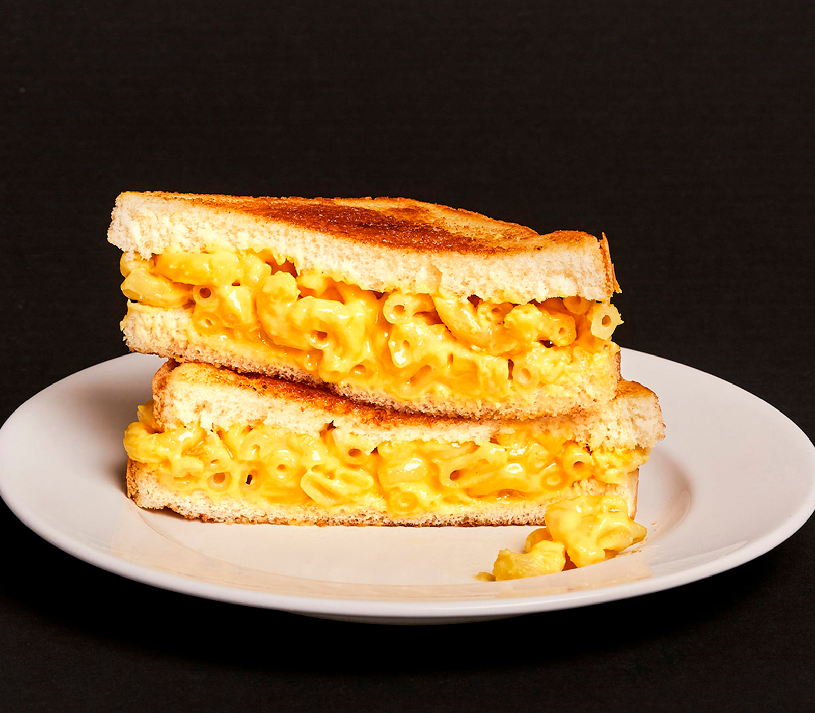 Order Mac and Cheese Melt Sandwich food online from The Mac Scientist store, Baton Rouge on bringmethat.com