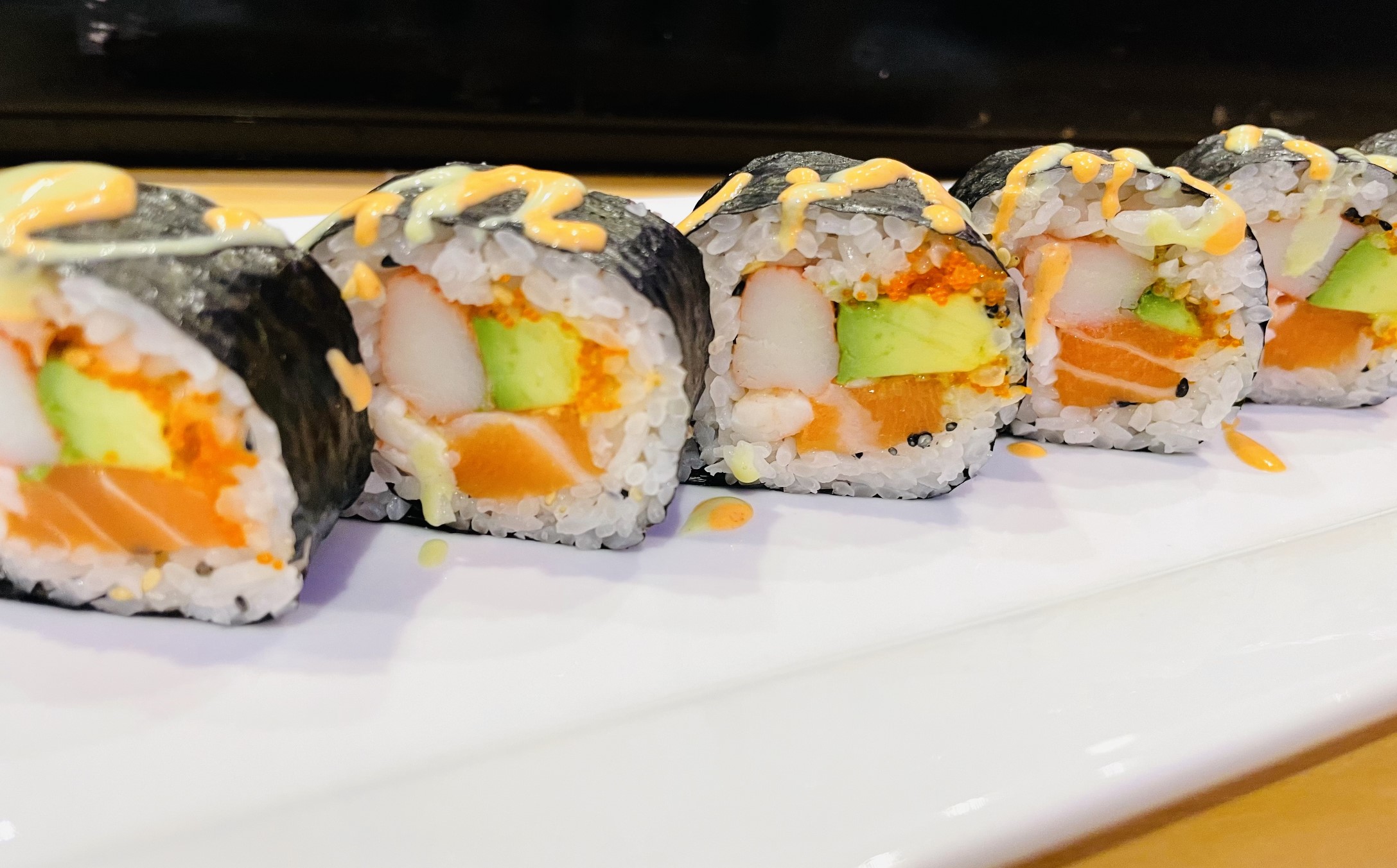 Order First Sight of Love Roll (8 pcs) food online from Rainbow Sushi store, Germantown on bringmethat.com